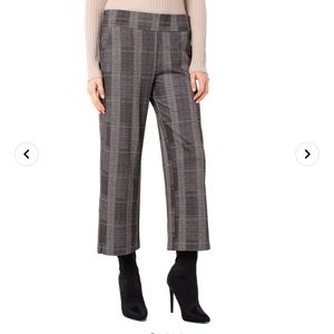 Liverpool Crop Plaid Dress Pants